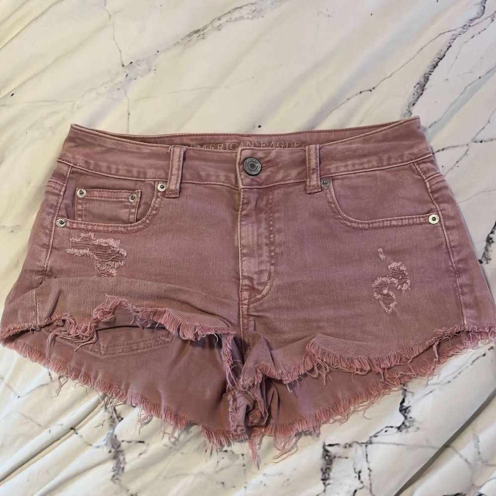 American Eagle Dusty Rose Shorts